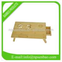 Portable Multifunctional Bamboo Laptop Bed Table