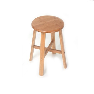 Round Bamboo Bar Chairs for Folding Tables